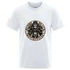 Short Sleeve T-shirt Motorcycle Addict Piston Skull T Shirt Men's Hip Hop Shirt Cool Tee Harajuku Streetwear Fashion 2024