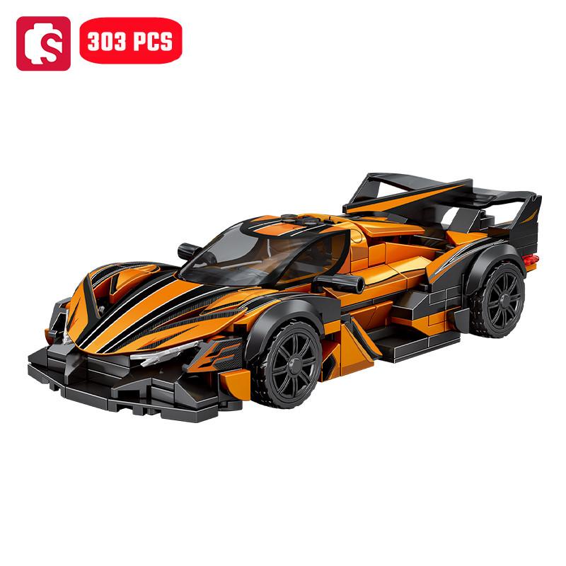 SEMBO Конструктор Спортивный Автомобиль Сборка Строительные Блоки MOC Гоночный Автомобиль Технические Модели Автомобилей Набор для Строительства Автомобилей Для Мальчиков Игрушки Подарки