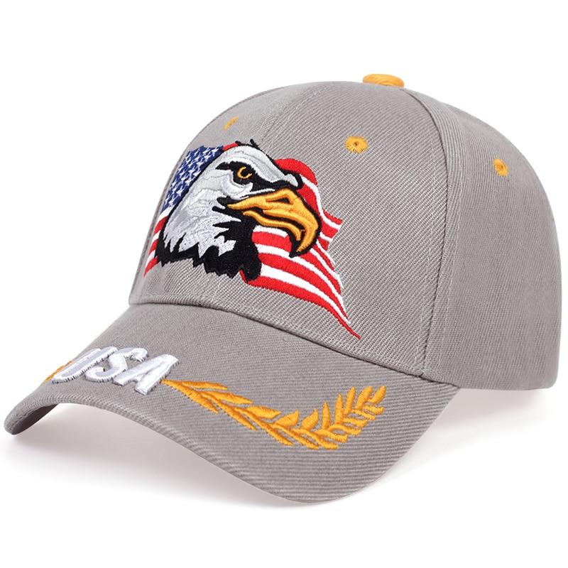 Men 'S Baseball Cap Fashion Snapback Caps For Women Patriotic Embroidery American Eagle And Flag Usa Dad Hat Trucker Hats Gorras