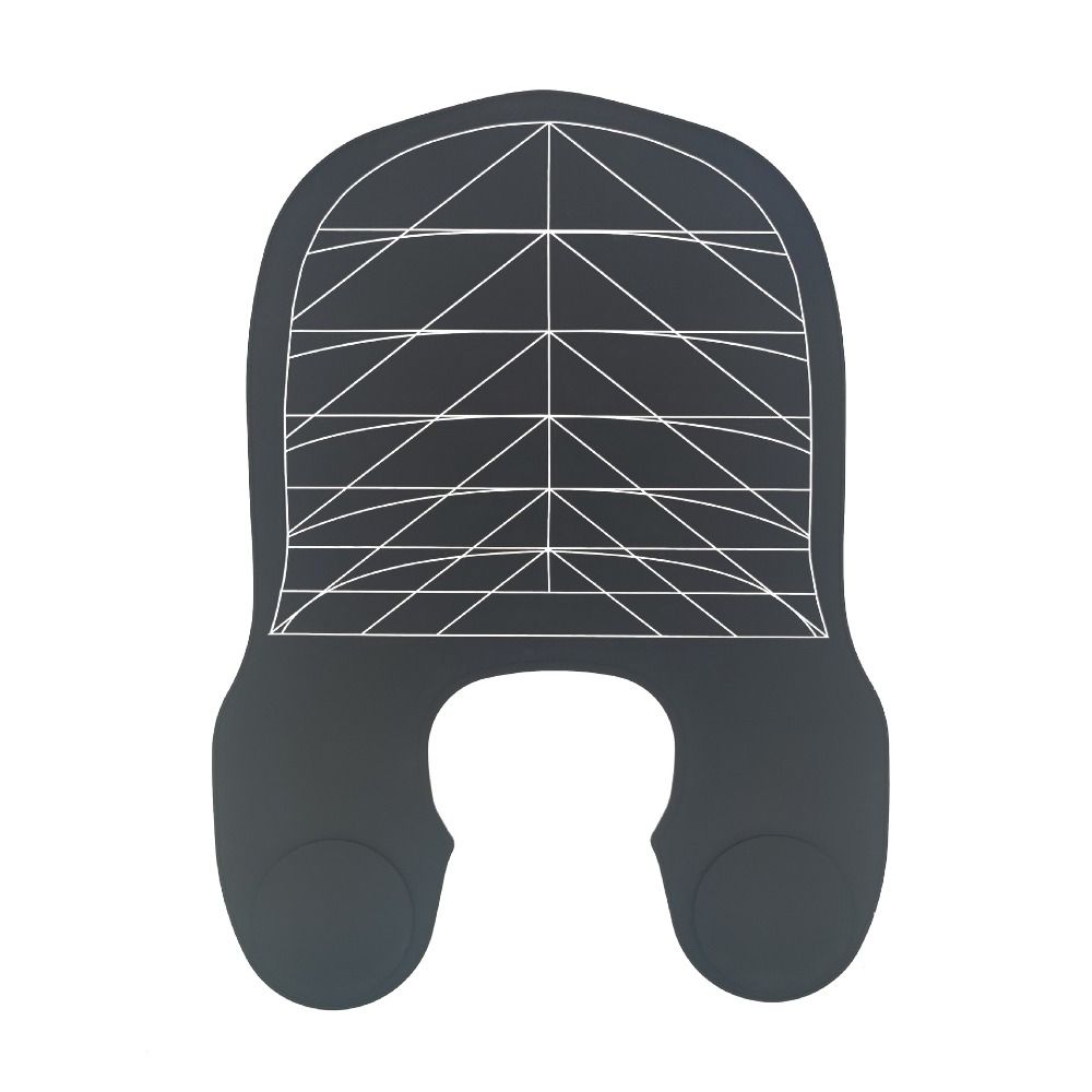 Водонепроницаемый стилист плащ для резки силиконовый воротник обертывание чехол для окрашивания волос шаль салон