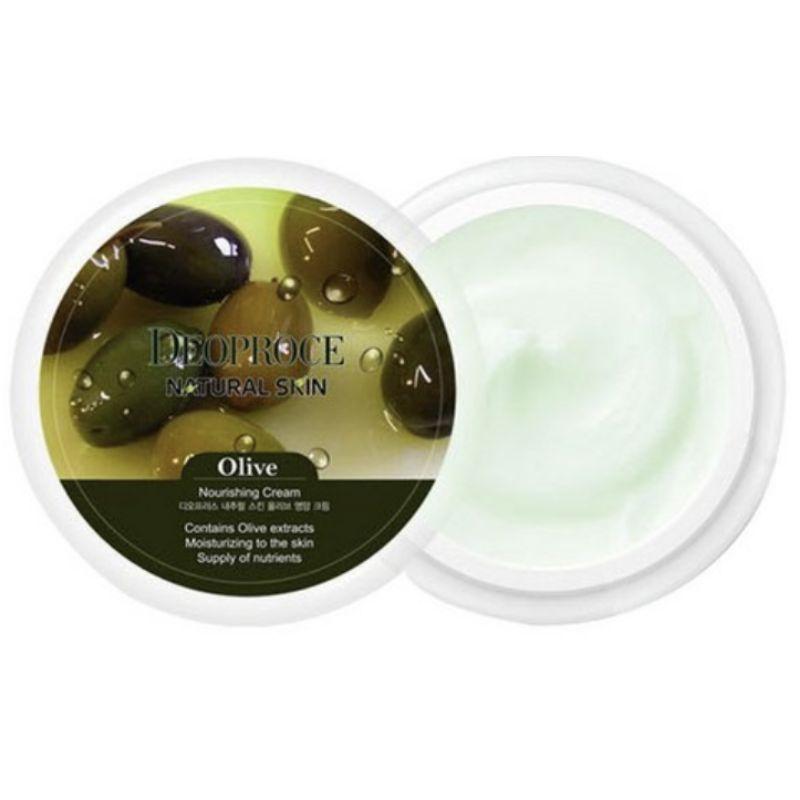DEOPROCE Natural Skin Olive Nourishing Cream 100g