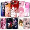 Розовый чехол для телефона Death Note Light Misa для Apple Iphone 14 13 12 11 Pro Max 13 12 Mini Xs Max Xr X 7 8 6 6s Plus