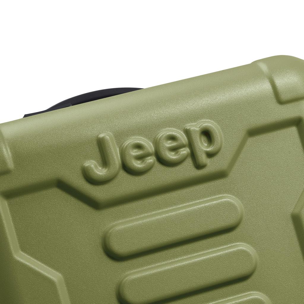 DELSEY PARIS JEEP Suitcase JH004C 55 4DW CAB EXP TR CA 34L 55cm Warranty TSA Lock Expandable Case Official Import J0374480103 Green 3.1kg 2-Year