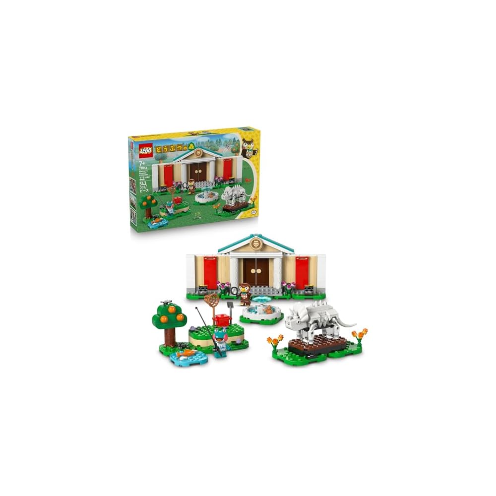 LEGO Animal Crossing Blathers and Museum Building Set 7-9 Years Kids Toy Block Figures 77056