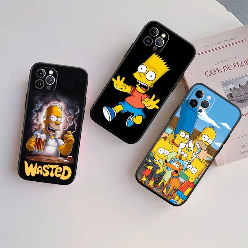 RE53 S-Simpsons New High-End Shell Phone Case for OPPO A3 Pro A72 A74 A76 A77 A77S A78 A79 A94 A95 A18 A40M A58