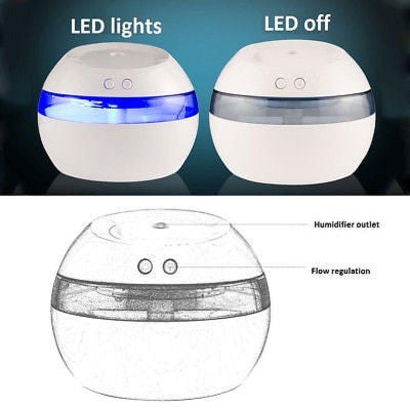 Versatile Usb Mini Humidifier With Aromatherapy Function Perfect For Small Spaces
