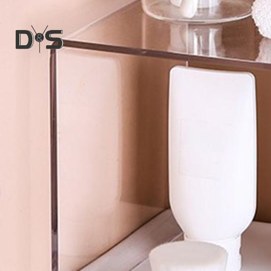 Прозрачная полка для хранения кухонного шкафа, прочная, не требующая сборки, столешница, прозрачный шкаф, органайзер, подставка для специй