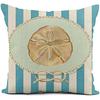 Linen Throw Pillowcase Lighthouse Sailing Sea Shell Double-Sided Printed Living Room Sofa Car Chair Home Bedroom Cushion Covers