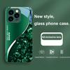 Цветной Алмазный Градиентный Чехол из Закаленного Стекла для IPhone 16 Pro Max 15 Plus 14 Pro 13 12 Mini 11 Pro Max X XS 7 8 Plus 2022
