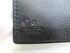 Оригинальный кошелек GUCCI GG Guccissima из черной фирменной кожи, бифолд #a836  Восстановленный