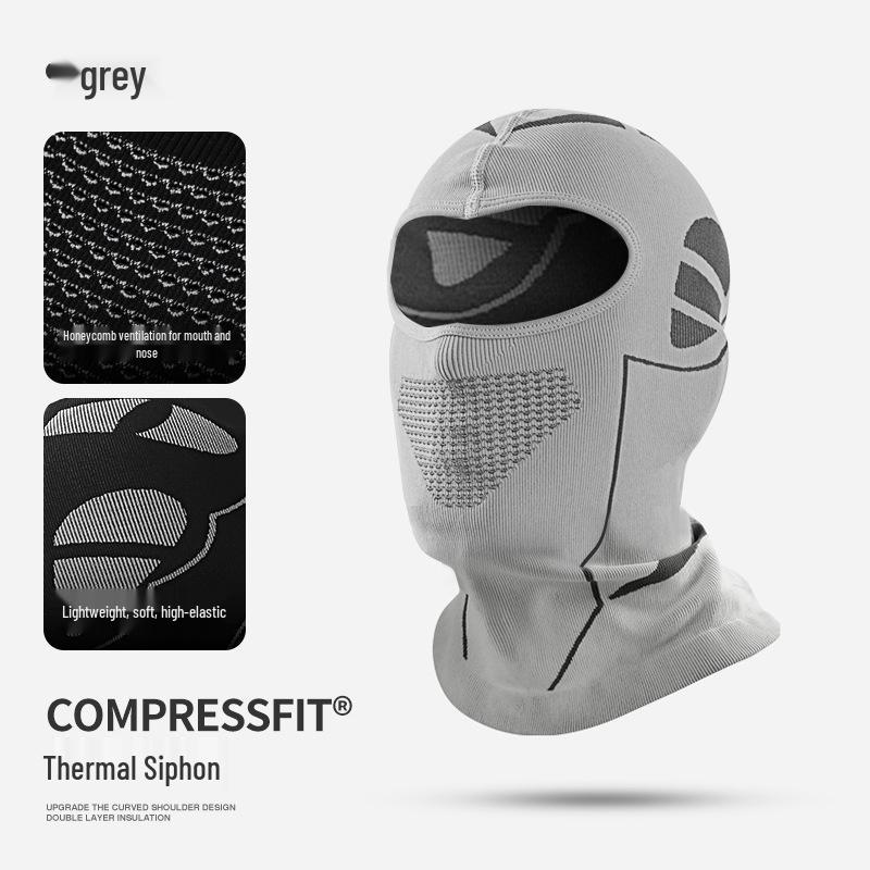 Унисекс зимняя балаклава: Ветрозащитная, теплая маска для лица и гетра для шеи для велоспорта, мотоспорта, катания на лыжах