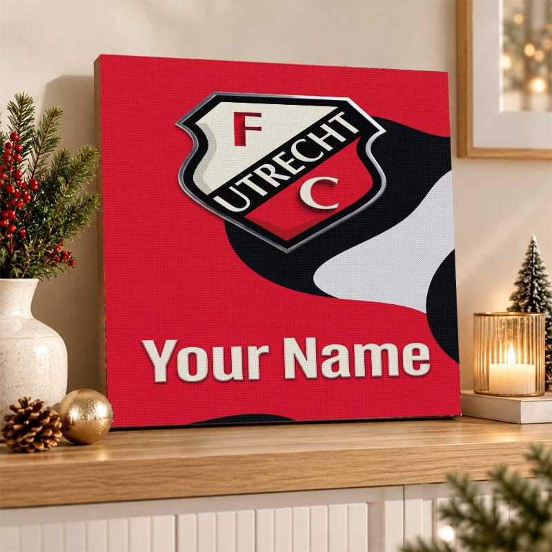 FC Utrecht Custom Name Text 5D Diamond Painting Kit DIY Full Drill Diamond Art Decoration