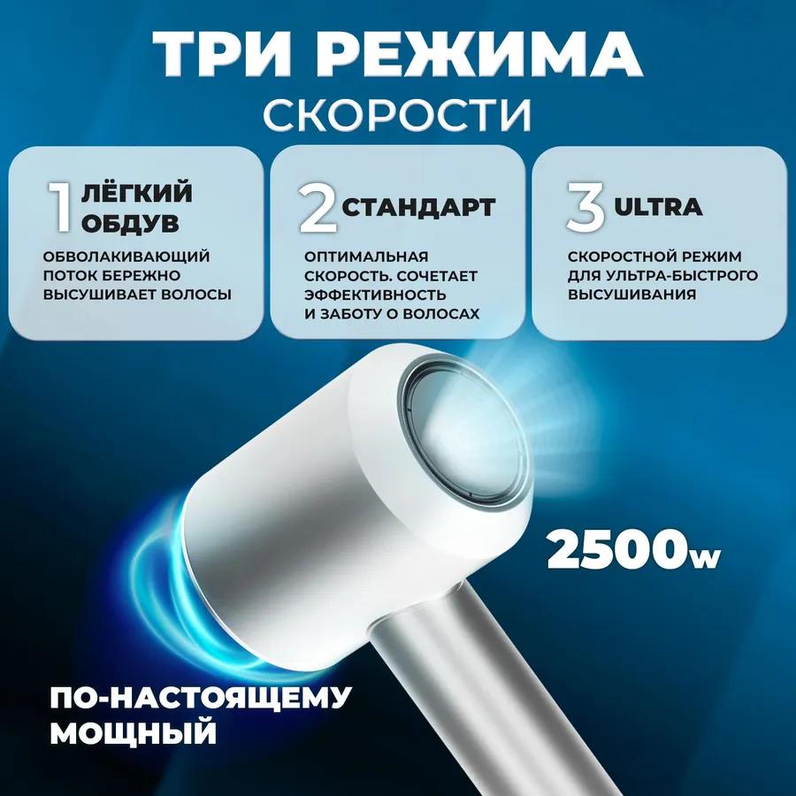 Фен для волос Feng Professional 5B1 с ионизацией и насадками