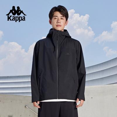 Ветровка Kappa back-to-back куртка для активного отдыха мужская с капюшоном повседневная