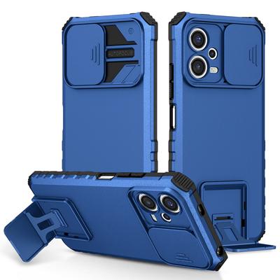 Чехол-подставка для защиты камеры с выдвижной крышкой для Xiaomi Redmi Note 12 Pro 11 11S 10 Pro Max Note 10s 9 9S 8 Pro, жесткий чехол-держатель
