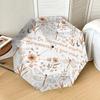1pc Dragonflies Renewal Pattern Umbrella Design Automatic Opening and Closing Umbrella, High-quality Travel Umbrella,  c1128075