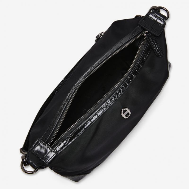 ESquire Collection ESquire Women S Nylon Chroni Shoulder Bag Black