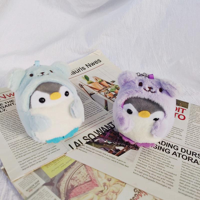 Плюшевый брелок Милый пингвин Кукла Сумка Подвески Брелки Игрушки Креативный брелок