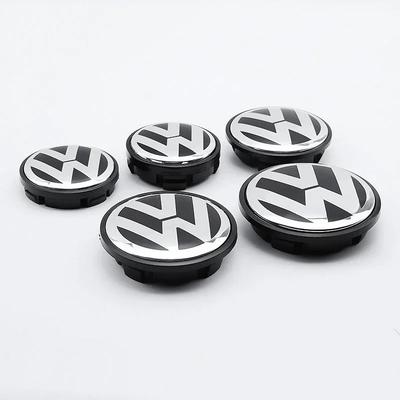 56MM/65MM/66MM Оригинальные Колпачки Ступицы Колес Автомобиля Для Volkswagen VW R GTI Эмблема Значок Автомобиля Украшение Ступицы Аксессуар