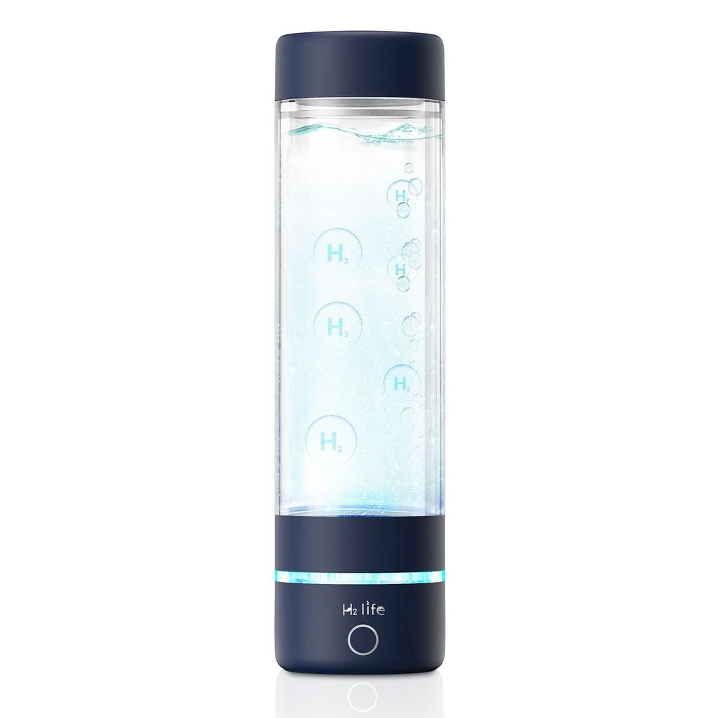 H2Life Hydrogen Water Generator Ranking Japan Hydrogen Water Promotion Association Certified Product 3000ppb Compact Design for Easy Portability