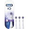 Brown Replacement Brush Oral B iO Genuine Radiant White 9 Months Supply (3 Pieces) [For iO Series] iORBWW-3