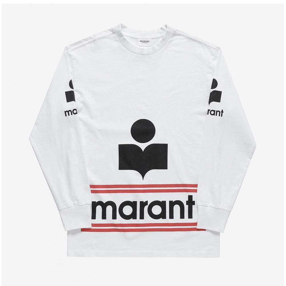 ISabelle Marant TS0130fa A3n59e 20wh Gianni Gianni Женская футболка с длинным рукавом