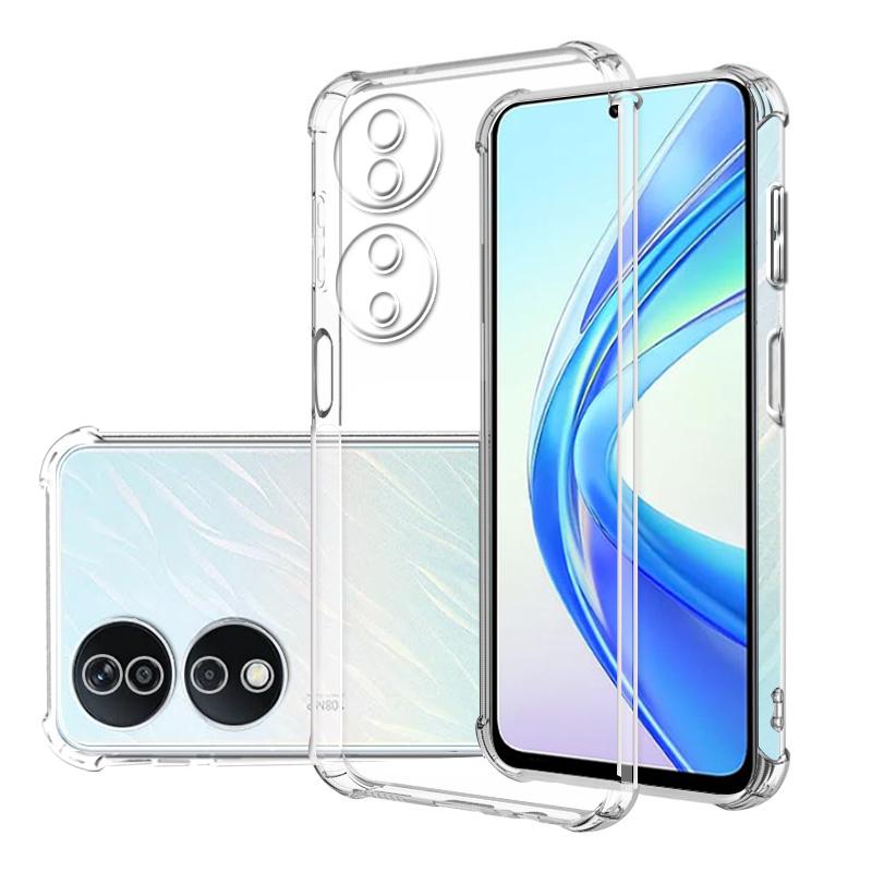 Противоударный прозрачный чехол для Honor X7b CLK-LX1 Мягкие силиконовые прозрачные задние крышки для Honor X 7 B X7 7b Phone Protective Camera