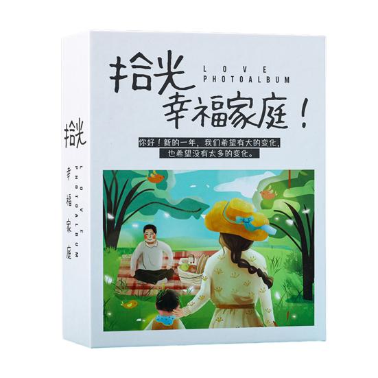 Фотоальбом в твердом переплете, большая емкость, 100 прозрачных карманов, DIY, семейная, свадебная, годовщина, коллекция фотографий, держатель для фотографий, товары для дома