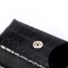 Snap Box Faux Leather Clipped on Belt Spectacle Case Eyeglasses Case Glasses Box Eyewear Case