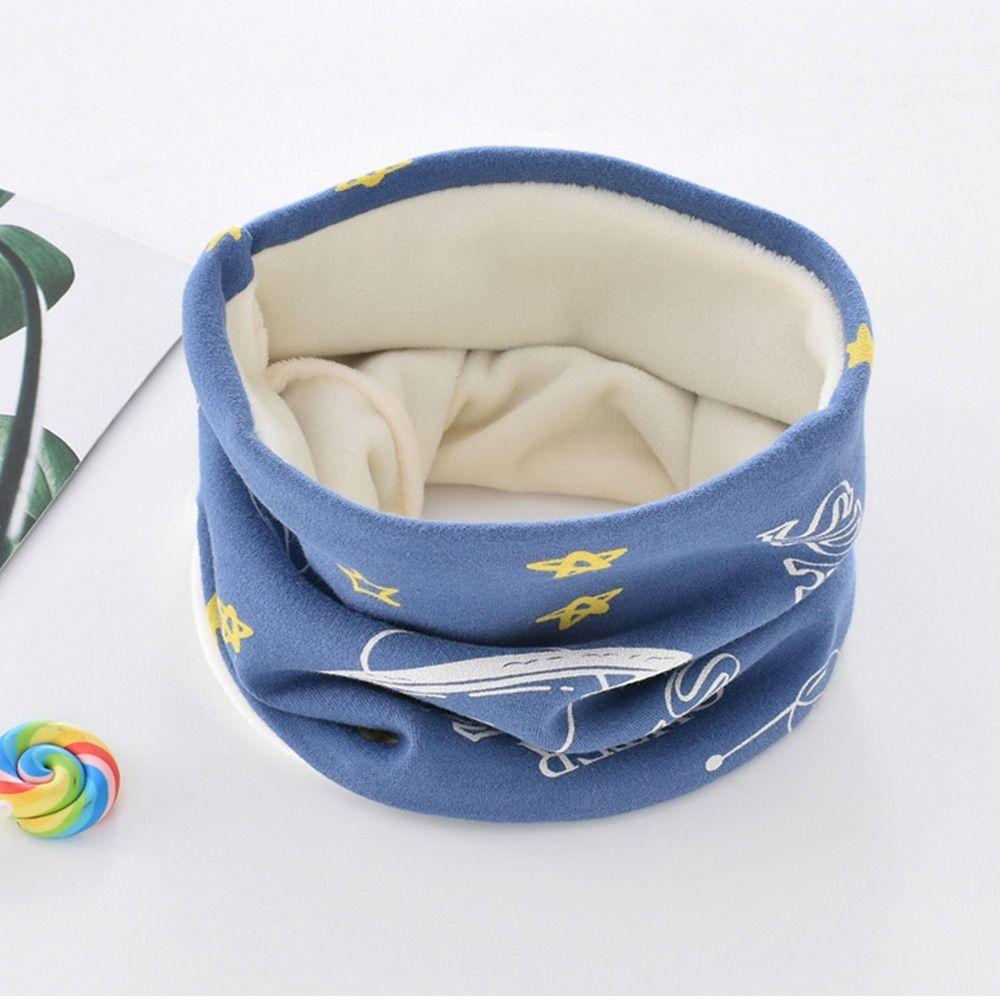 0-16 лет Детский зимний шарф на флисовой подкладке Утолщенный шейный платок для мальчиков и девочек