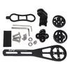 Handlebar Out Front Bike Cycling Computer Mount Extended Road Bike Computer Mount Adjustable Angle Aluminum Alloy