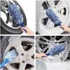 1pc Car Cleaning Brush Car Wash Portable Plush Wheel Tire Rim Brush Wash Tools for Car Motorcycle Wheel Tire Accessories