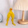 Yousheng Muscle Legs Duck Figure 3D Design Small Medium Large Resin Duck Statue Desk Decoration Photo Rectang