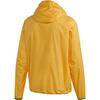adidas Оригинальная ветрозащитная куртка с капюшоном, удобная мужская куртка, желтая GD5591