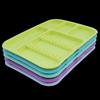 1Pcs Autoclavable Plastic Dental Instruments Trays Colorful Divided Split Trays for Dentistry Tools Storage