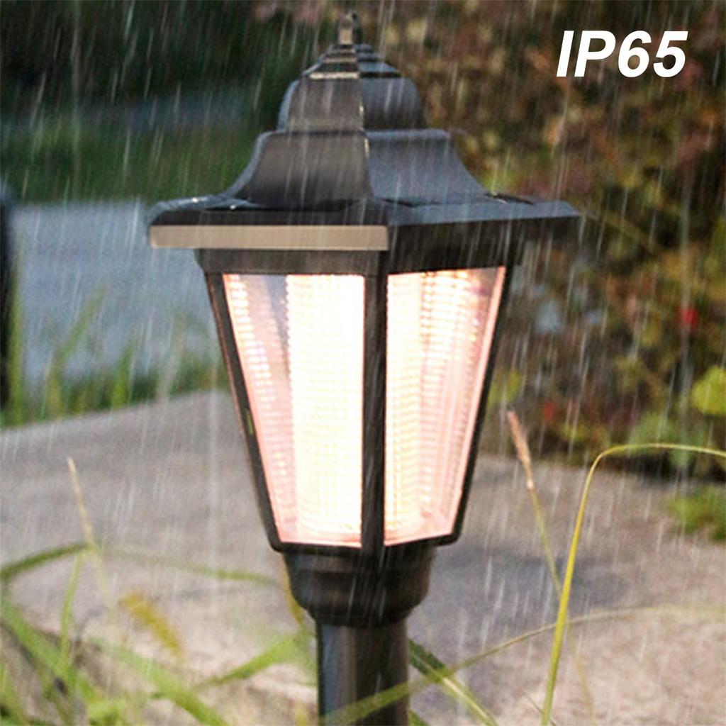 Светодиодный путь на солнечной энергии, эффективные солнечные панели, наружное освещение от заката до рассвета, уличный светильник для забора, для дорожки, крыльца, двора, садовой дорожки, фасада