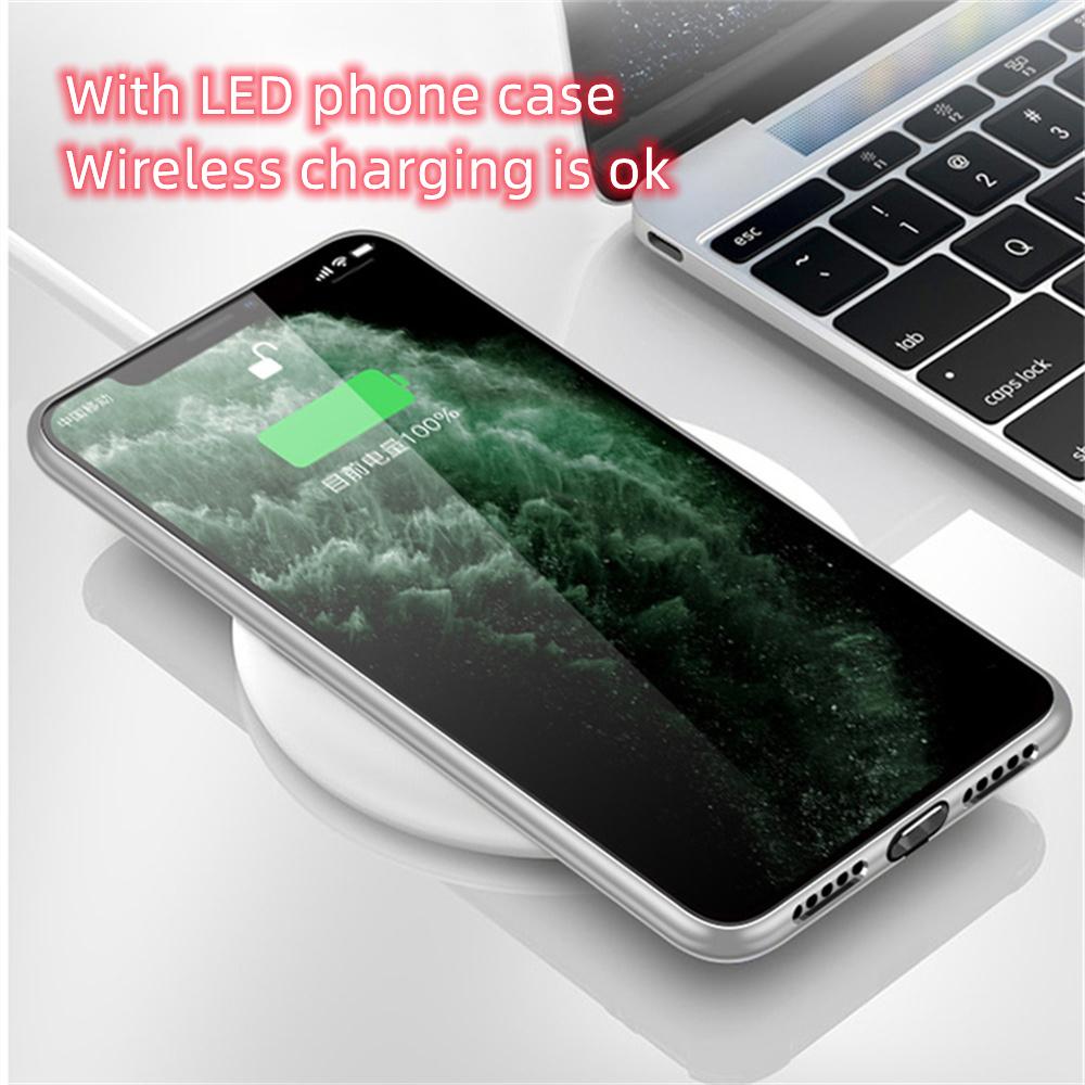 Fairyland Sound-Activated LED Glowing Phone Case – Music Control Light Up Cover for IPhone Samsung