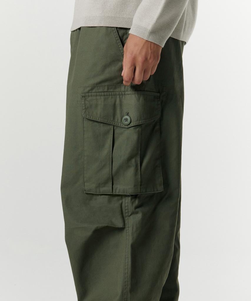 MUSINSA STANDARD [City Leisure] Wide Belted Cargo Pants [Khaki]