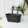 Hanging Iron Flowerpot With Detachable Hooks Easy To Install Anywhere Detachable Handle Flowerpot