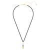 Swarovski Good Luck Trolls Hair Fairy Pattern Pendant Necklace Women necklace Blue 5691942