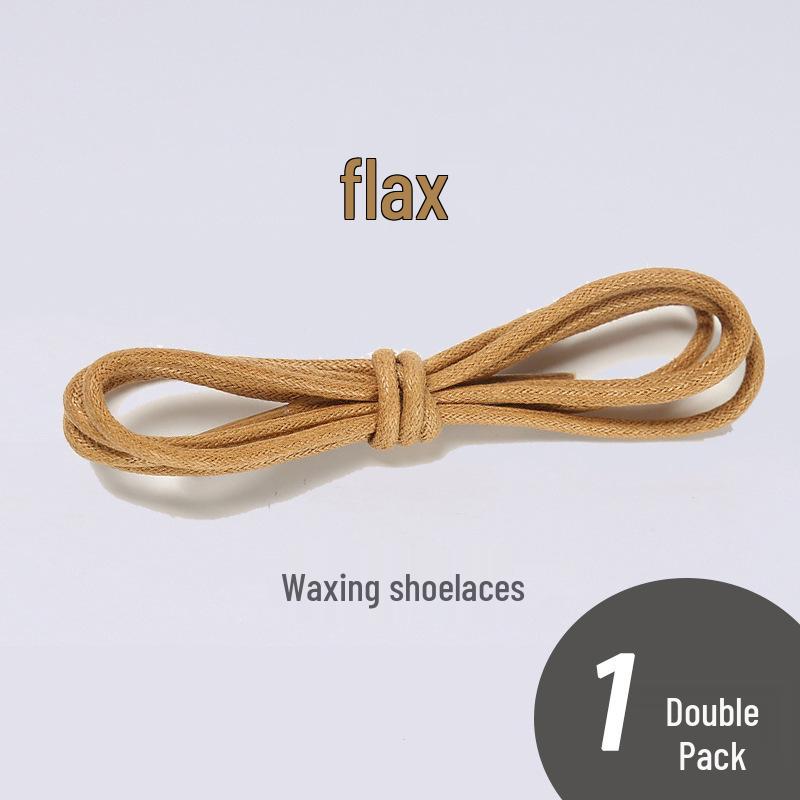 Мужские и женские черные, белые, коричневые круглые вощеные кожаные шнурки для ботинок – повседневный, мартин и рабочий стили