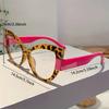 Fashion Cat-Eye Anti-Blue Light Reading Glasses Ladies' Exclusive Sweetheart Style Presbyopia Glasses Diopters 0 To +4.0