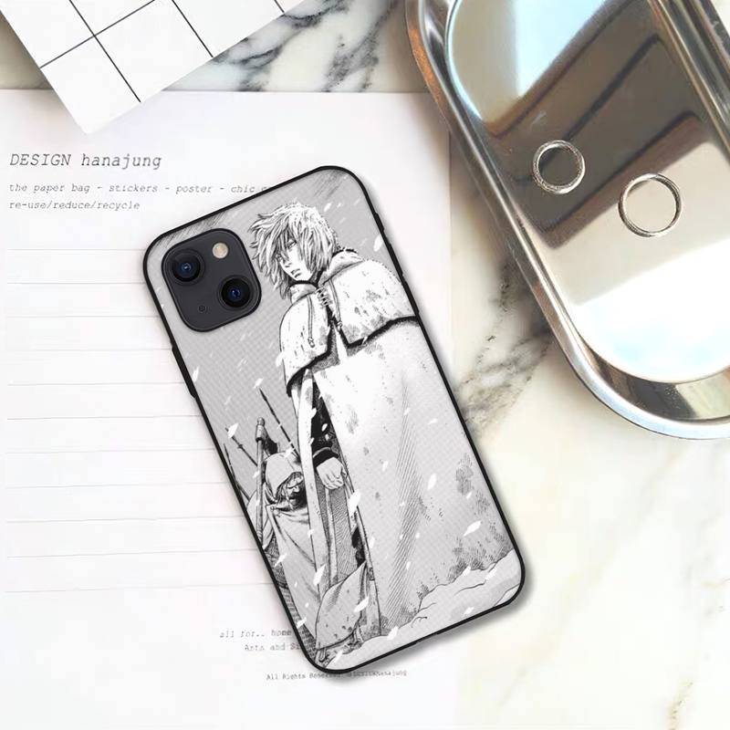 Чехол для телефона Vinland Saga Manga для iPhone 11 12 Mini 13 14 Pro XS Max X 8 7 6s Plus 5 SE XR Shell