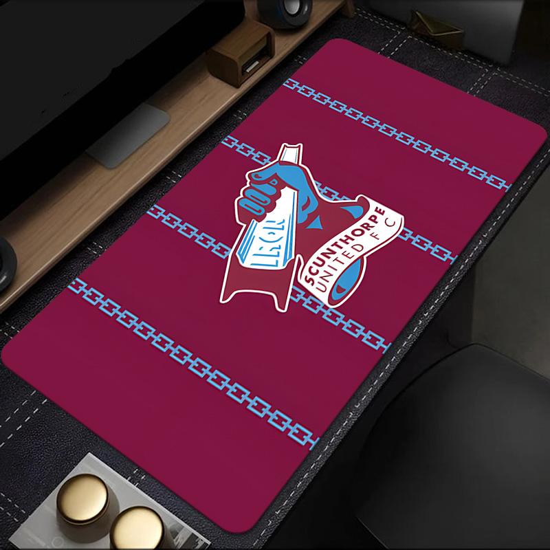 Scunthorpe Fc Emblem Mouse Pad, Rubber Base, Mouse Pad for Gamers and Office Use, Gaming Desk , Easy To Clean Mat Christmas fan gifts