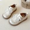 Весенне-осенние кожаные туфли для девочек с бантом - Мягкая подошва, Жемчужная сетка, Стиль принцессы