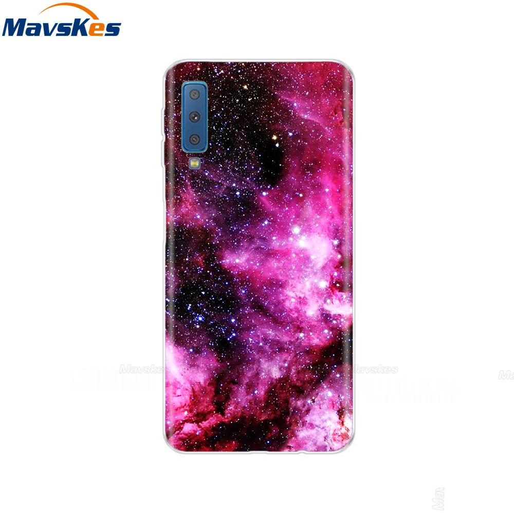 Силиконовый Чехол Для Samsung Galaxy A7 2018 Чехол A750 A750F Чехол 6.0' ТПУ Чехол для Телефона Для Samsung A 7 2018 750 750F Fundas Coque