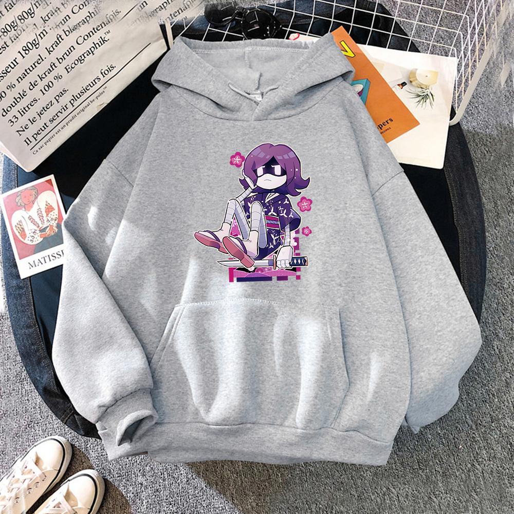 Толстовка с капюшоном Murder Drones Fashion Unisex Harajuku Kawaii Uzi Doorman Hoodies Unisex Autumn Winter Cartoon Casual Pullovers Sweatshirts
