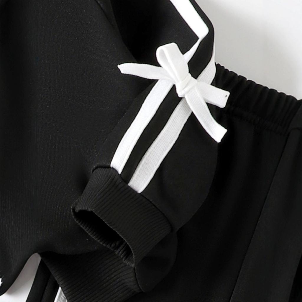 Детский повседневный комплект с длинным рукавом, удобные наряды для повседневной носки