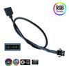 Motherboard Rgb Adapter Conversion Cable 5V 3Pin / 12V 4Pin Led Strip Light Line