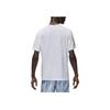 Jordan Мужская футболка с коротким рукавом и круглым вырезом Nike Dri-FIT Sport, однотонная, с логотипом, белая FN5829-100
